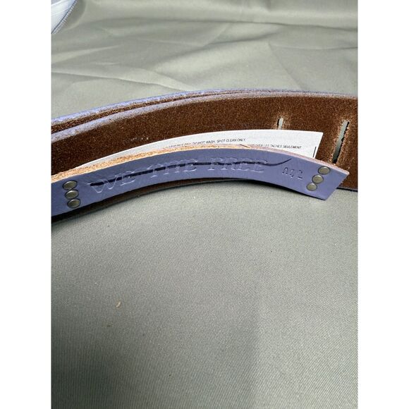NWOT Free People We The Free Nubuck Jona Belt in Purple size M/L